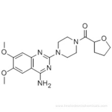 Methanone,[4-(4-amino-6,7-dimethoxy-2-quinazolinyl)-1-piperazinyl](tetrahydro-2-furanyl)-,hydrochloride CAS 63074-08-8